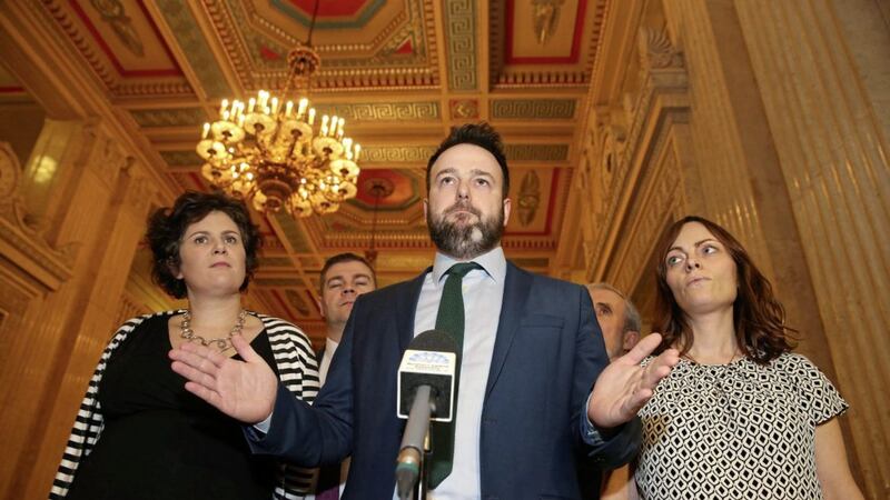 SDLP leader Colum Eastwood has said the Irish and British governments could jointly rule the north. Picture by Mal McCann 