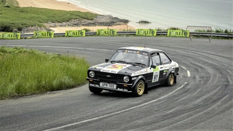 The 'Black Beauty' Ford Escort made famous by Ari Vatanen.