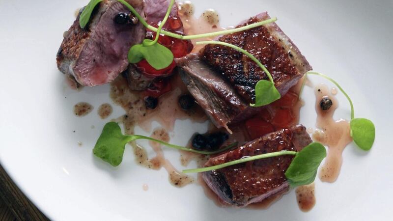 Duck with quince jelly &ndash; it&#39;s a lean meat that&#39;s full of flavour 