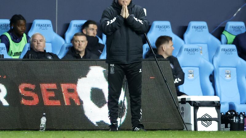 Mark Robins watched his side lose to Hull