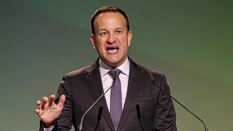 Leo Varadkar said he would resign from Fine Gael rather than lead the party into coalition with Sinn F&eacute;in 