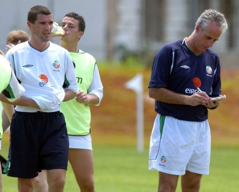 <span class="gwt-InlineHTML kpm3-ContentLabel">Ciaran Murray insists  there were 'no winners' from the infamous pre-World Cup bust-up between  Roy Keane and Mick McCarthy in Saipan 16 years ago. Picture by PA </span>