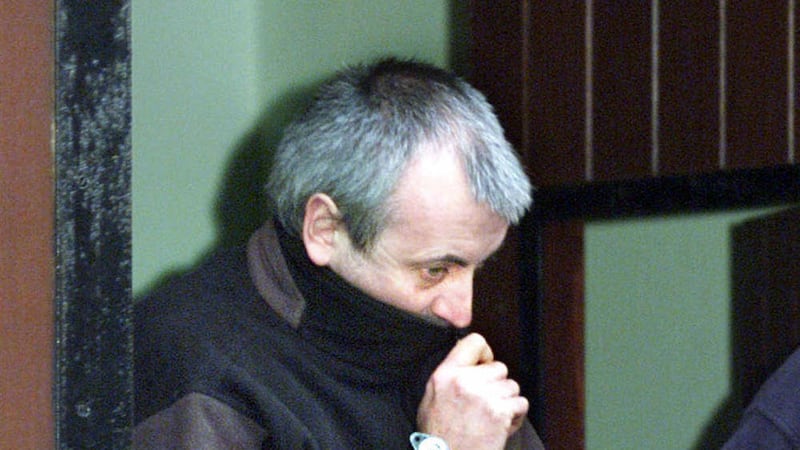 Eamon Foley, who was found guilty of raping a 91-year-old woman, pictured at a previous court appearance 