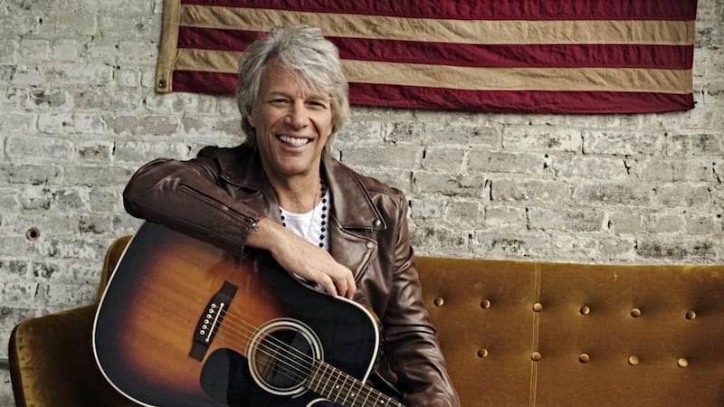 Handout photo of Jon Bon Jovi. See PA Feature SHOWBIZ Music Bon Jovi. Picture credit should read Clay McBride. WARNING: This picture must only be used to accompany PA Feature SHOWBIZ Music Bon Jovi. 