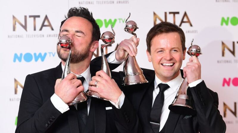 Ant and Dec to collect OBEs following National Television Awards success