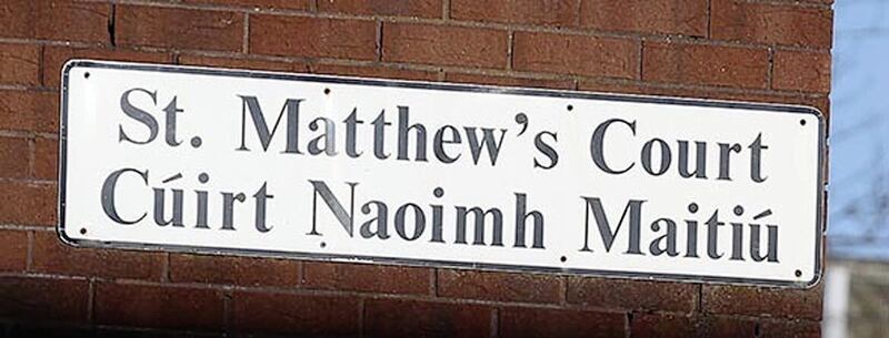 15 percent of a street can get an Irish Language signs in Belfast Picture by Hugh Russell. 