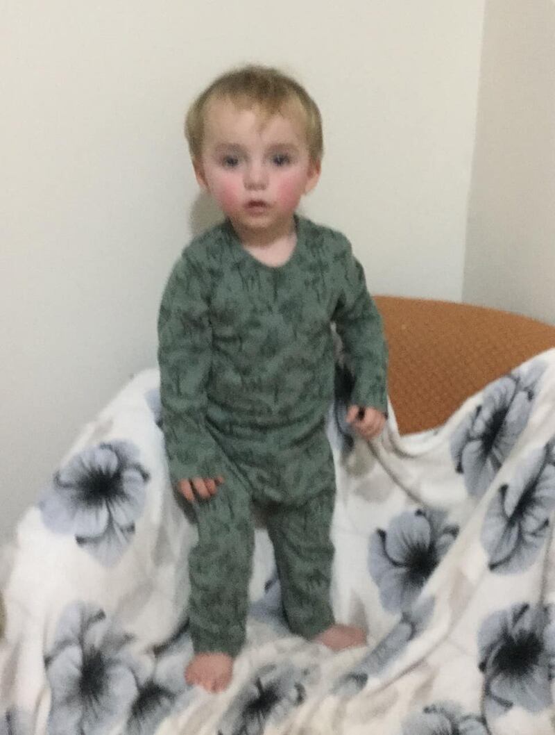 This photo of Alfie Phillips was taken the night before he died