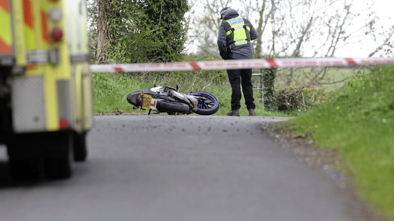 James Campbell (21) was killed when his motorcycle was involved in a collision with a tractor in Co Armagh. Picture by Matt Bohill 
