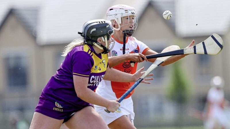 Armagh&#39;s Rachel Merry (right) says the team are getting better with every game as they look ahead to the All-Ireland Championship following their Ulster Intermediate final win over Antrim 