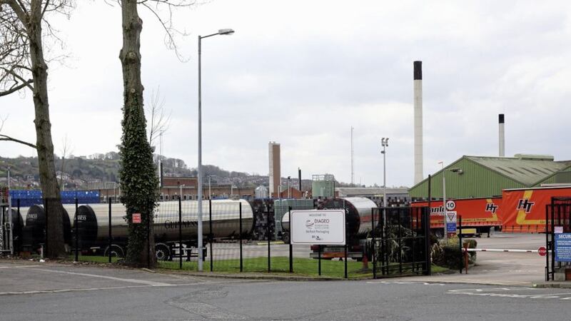  The Diageo production facility plant at Marshall&#39;s Road in east Belfast. Picture by Cliff Donaldson 