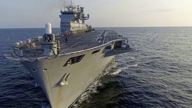 Life on board HMS Ocean is featured in Channel 4&#39;s Warship 