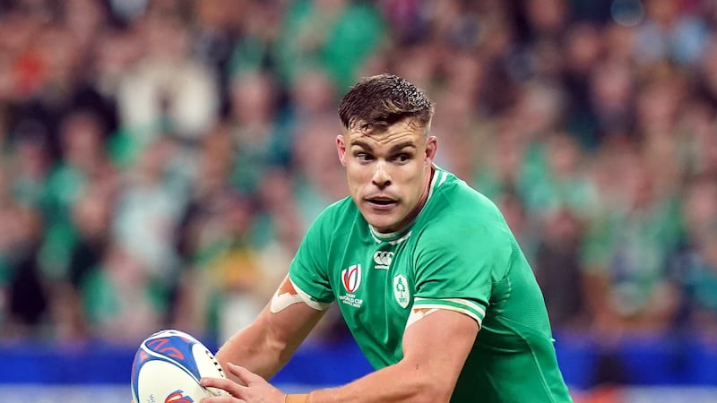 Garry Ringrose sat out Ireland’s round-one win in France