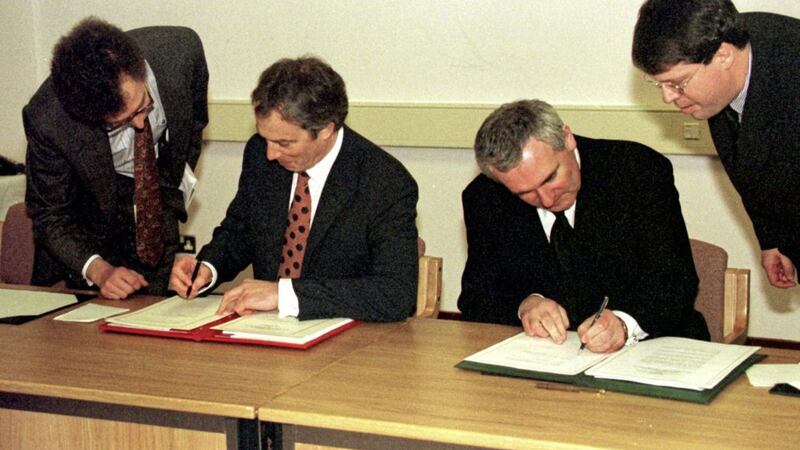The Good Friday Agreement, pushed over the line 20 years ago this week and signed by Tony Blair and Bertie Ahern, should only ever have been seen as a step in a process, rather than as a settlement