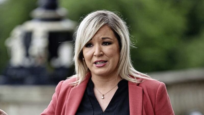 Deputy First Minister Michelle O'Neill has been accused of ignoring the rule of law. Picture by Liam McBurney/PA Wire&nbsp;