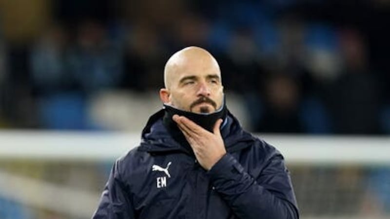 Leicester manager Enzo Maresca has warned his players they have to learn to adapt to the Championship after relegation last season (Mike Egerton/PA)