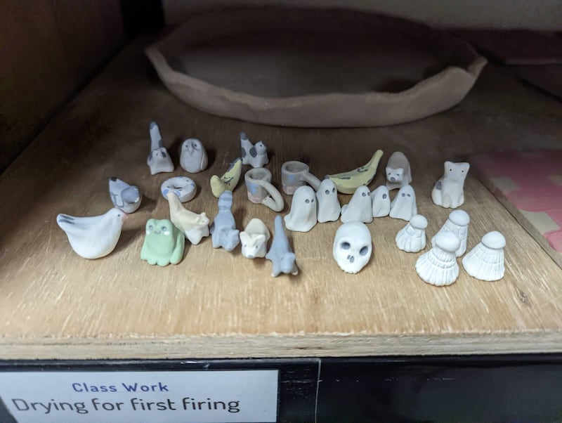 Mini ceramic objects
