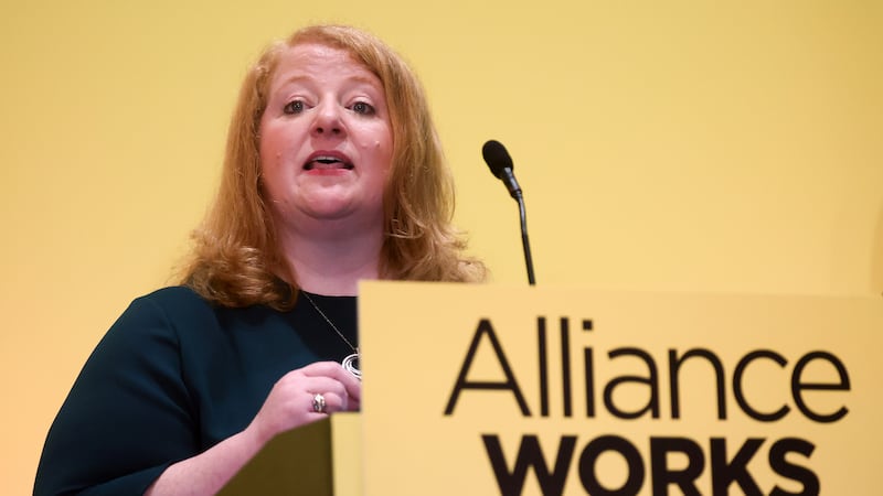 Naomi Long says rivals are retaining a Stormont veto to ‘control the executive’ 