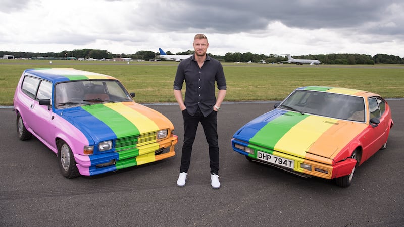 New presenter Andrew Flintoff said the move followed attempts by the country to introduce a law imposing death by stoning as punishment for gay sex.