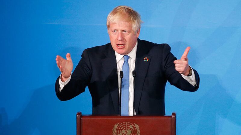 Boris Johnson&nbsp;addressed the Climate Action Summit in the United Nations General Assembly at the UN<br />headquarters on September 23 2019&nbsp;