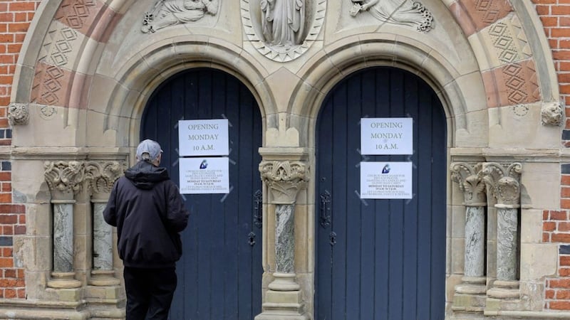 Churches in Northern Ireland were permitted to open for private prayer last month, and could reopen for public worship on June 29. Picture by Mal McCann 