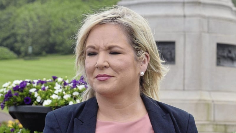 Michelle O&#39;Neill said the conversation on the constitutional future of Ireland was growing. Picture by Colm Lenaghan/Pacemaker 