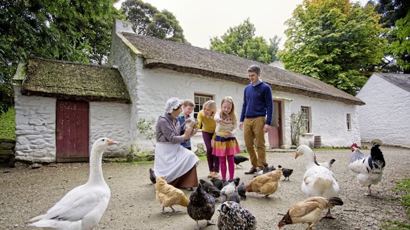 The Ulster American Folk Park in Omagh is fun for children and the whole family 