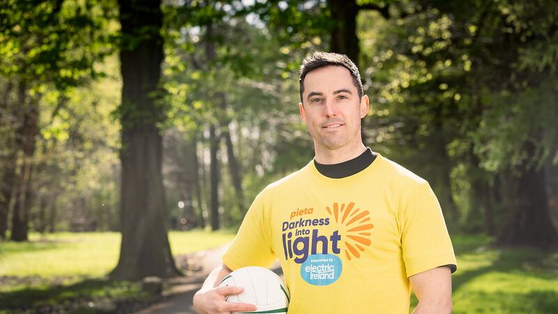 Former Armagh and Crossmaglen player Aaron Kernan is supporting Darkness Into Light, Pieta’s annual fundraising event which raises vital funds for local mental health partner charities