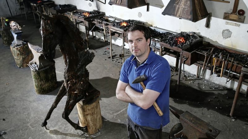 Blacksmith Eamonn Higgins will host Crafts to Survive the Apocalypse, a week long survivalist course at his forge on his family farm in Martinstown 