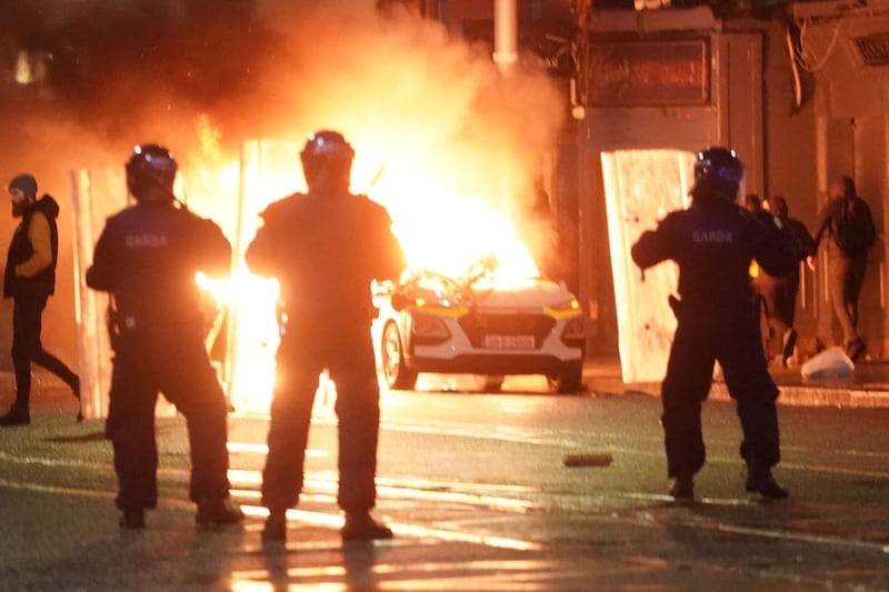 PA was one of several media outlets on the ground covering the rioting in Dublin on November 23