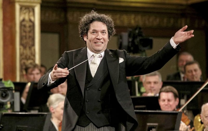 Venezuelan maestro Gustavo Dudamel Picture: AP 