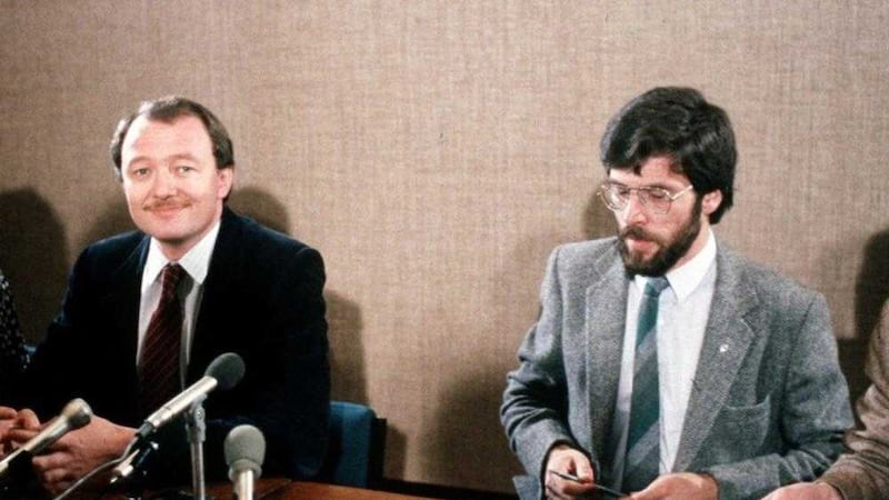 Ken Livingstone with Sinn Fein leader Gerry Adams 