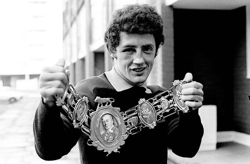 Hugh Russell, new Bantam Weight British Champion in 1983