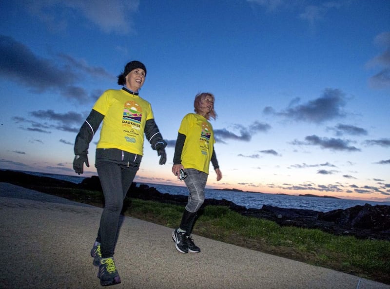 The Power of Hope: Portrush  at the Darkness Into Light event. Thousands of people across 202 locations worldwide walked at this year's event, organised by Pieta House and supported by Electric Ireland