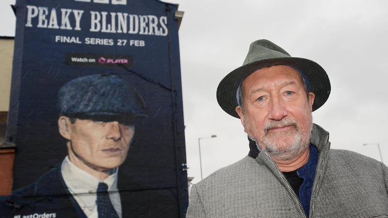 Steven Knight was tight-lipped on giving further details about the already announced Peaky Blinders film.