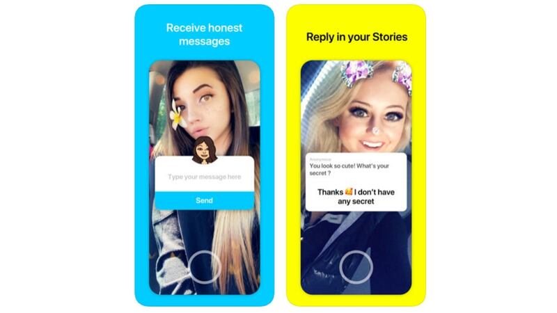 The new social media app allows users to send questions to others without disclosing their identity.