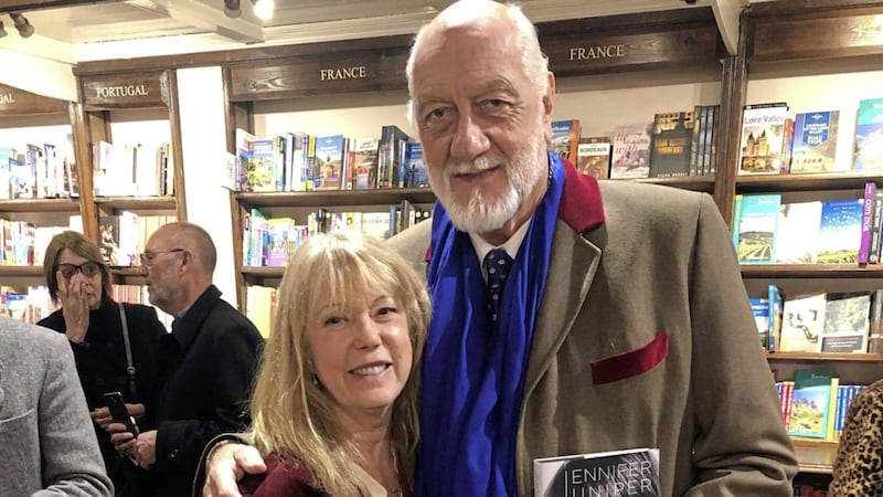 Jenny Boyd with her ex-husband Mick Fleetwood 