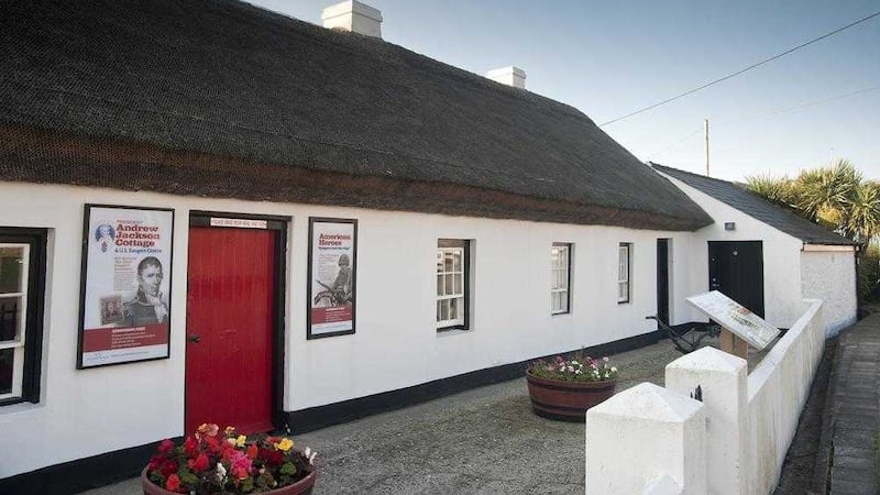 A dedicated Andrew Jackson Centre in Carrickfergus is based around a house similar to that where his father was born 