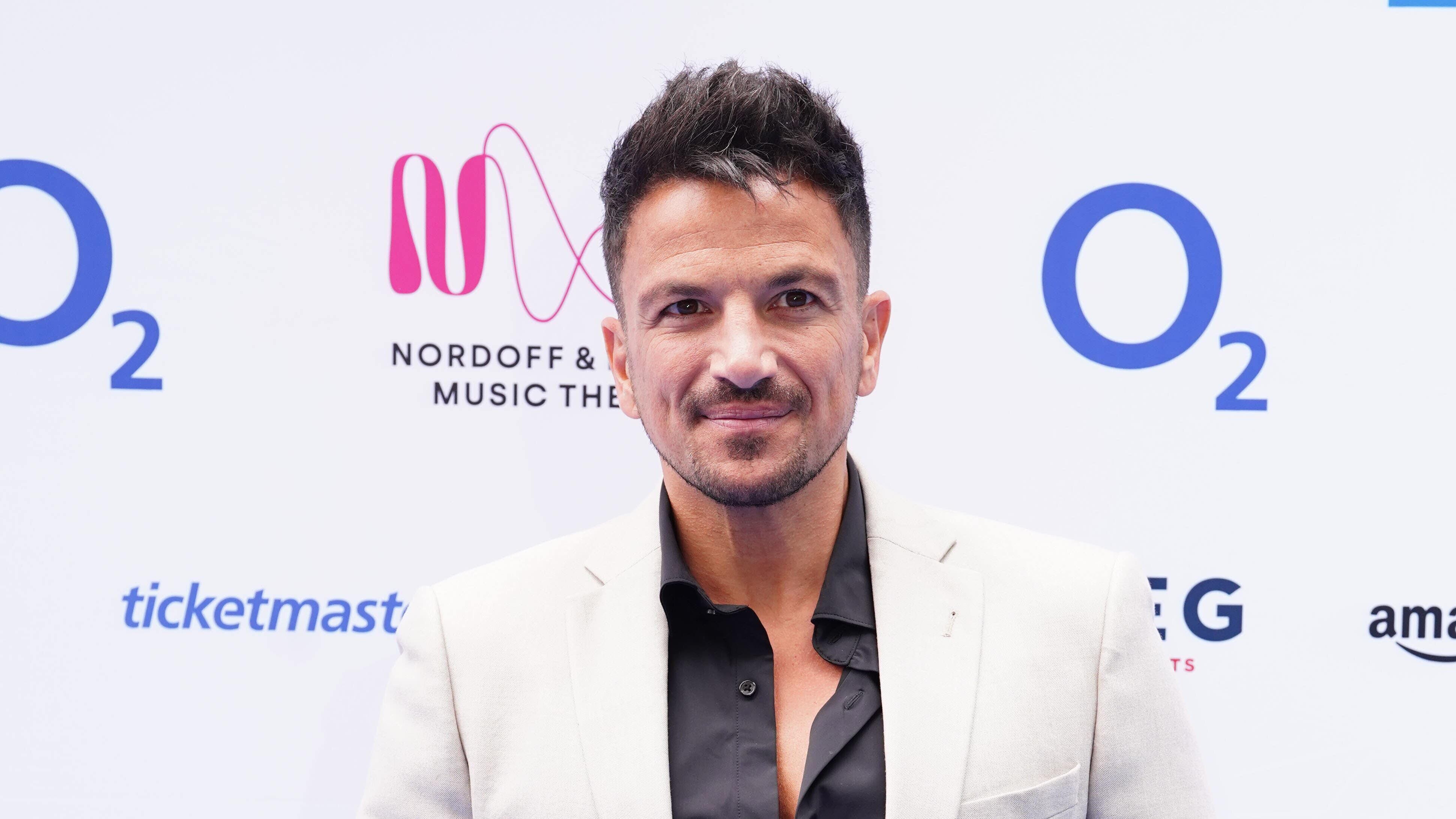 Peter Andre will present Saturday Morning Live (Ian West/PA)