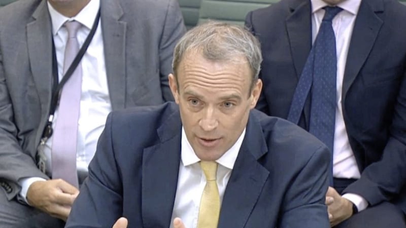 Justice secretary Dominic Raab is being accused of leading an assault on human rights 