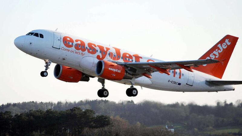 An Easyjet flight to Belfast was delayed by more than an hour after two cabin crew had to be removed due to an argument. Picture by Barry Batchelor/PA Wire 
