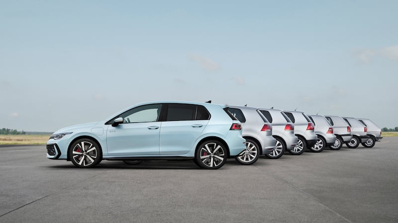 Volkswagen is marking 50 years of the Golf in 2024. (Volkswagen)