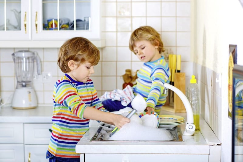 If they don&#39;t do the washing up properly, make sure they get the dirty plate 