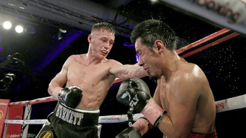 Ryan Burnett is chasing a world title fight with Lee Haskins 