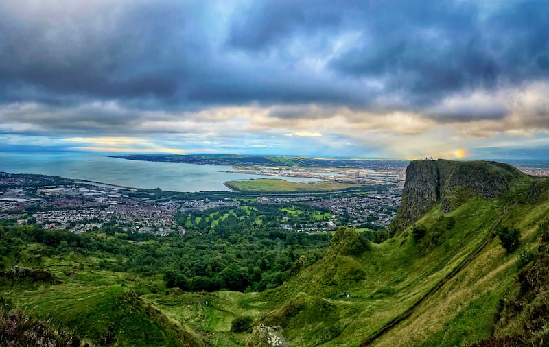 The view of Belfast from Cavehill in north Belfast. Picture by Mal McCann