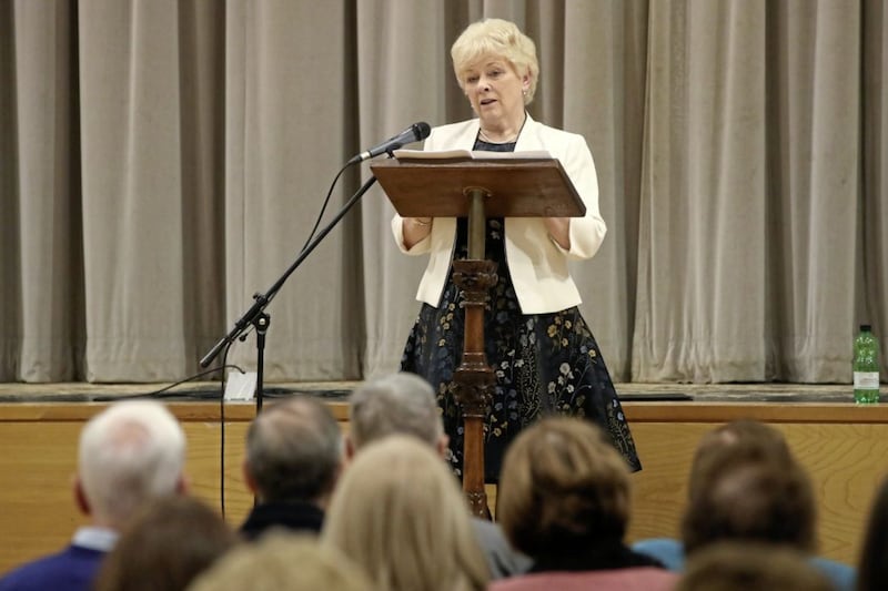 Baroness Nuala O&#39;Loan delivering the annual St Brigid&#39;s Day lecture in St Brigid&#39;s Parish, Belfast. She spoke on the theme &#39;Christian and Citizen?&#39;. Picture by Declan Roughan 