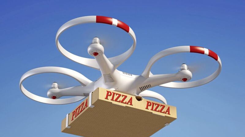 Manna is pledging a &#39;three minute or less&#39; delivery from restaurant to door by sending the package by drone 