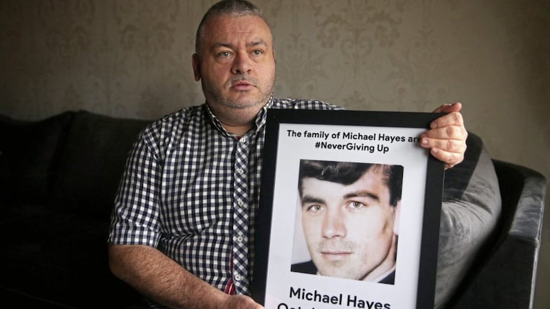 Kevin Campbell says his family wants an apology for the British army killing of his uncle Michael Hayes in 1972. Picture by Mal McCann. 