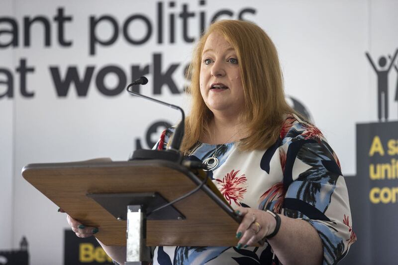 Alliance party leader Naomi Long 