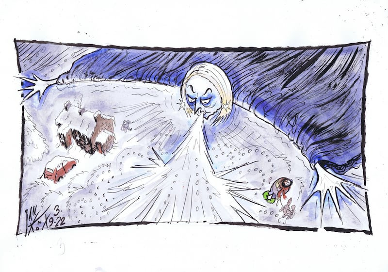 Ian Knox cartoon 3/9/22