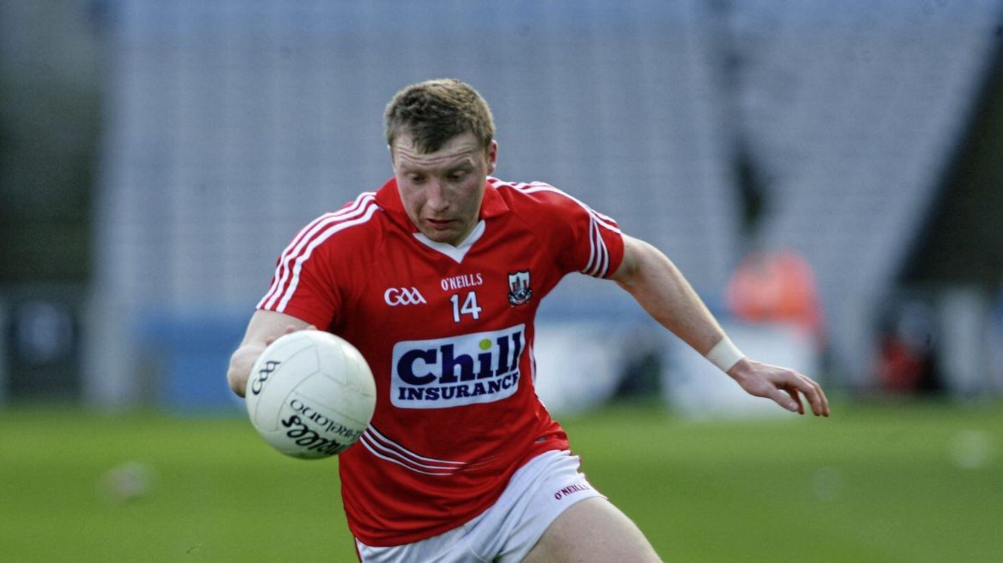 Brian Hurley hit 2-4 for the Rebels against Laois Picture by S&eacute;amus Loughran 